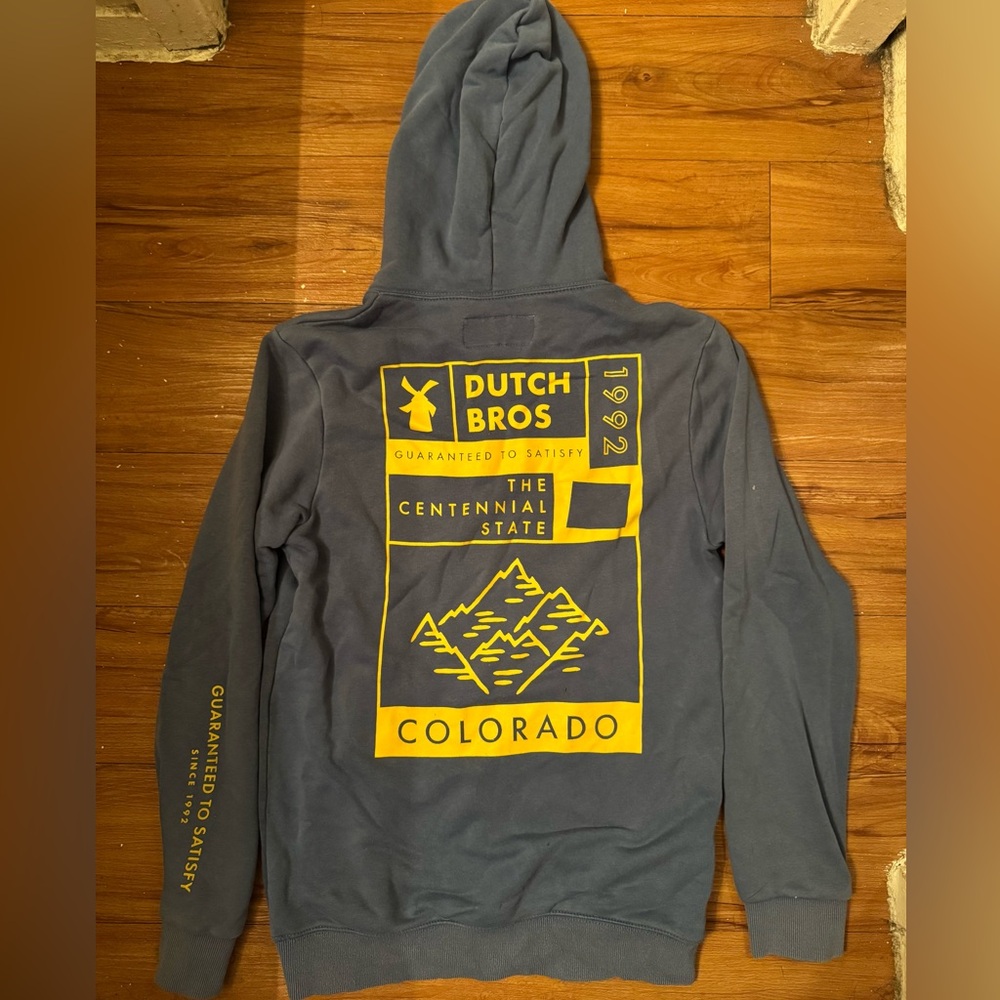 Rare Colorado Dutch bros hoodie
